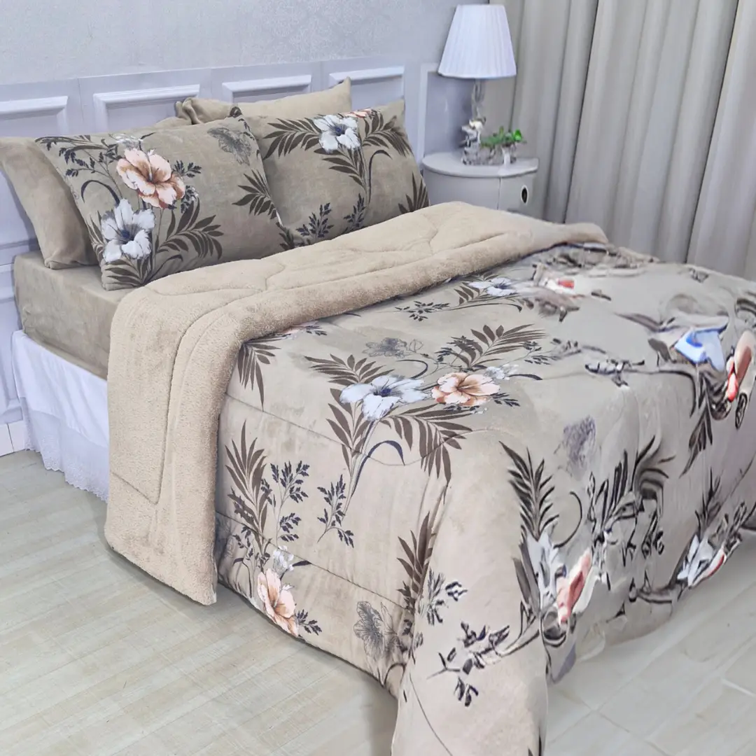 Edredom de Plush Estampado 02