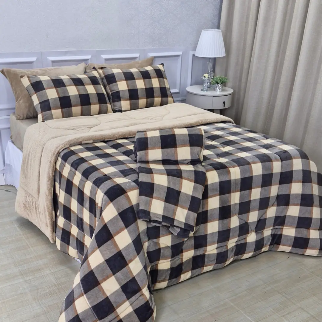Edredom de Plush Estampado 03