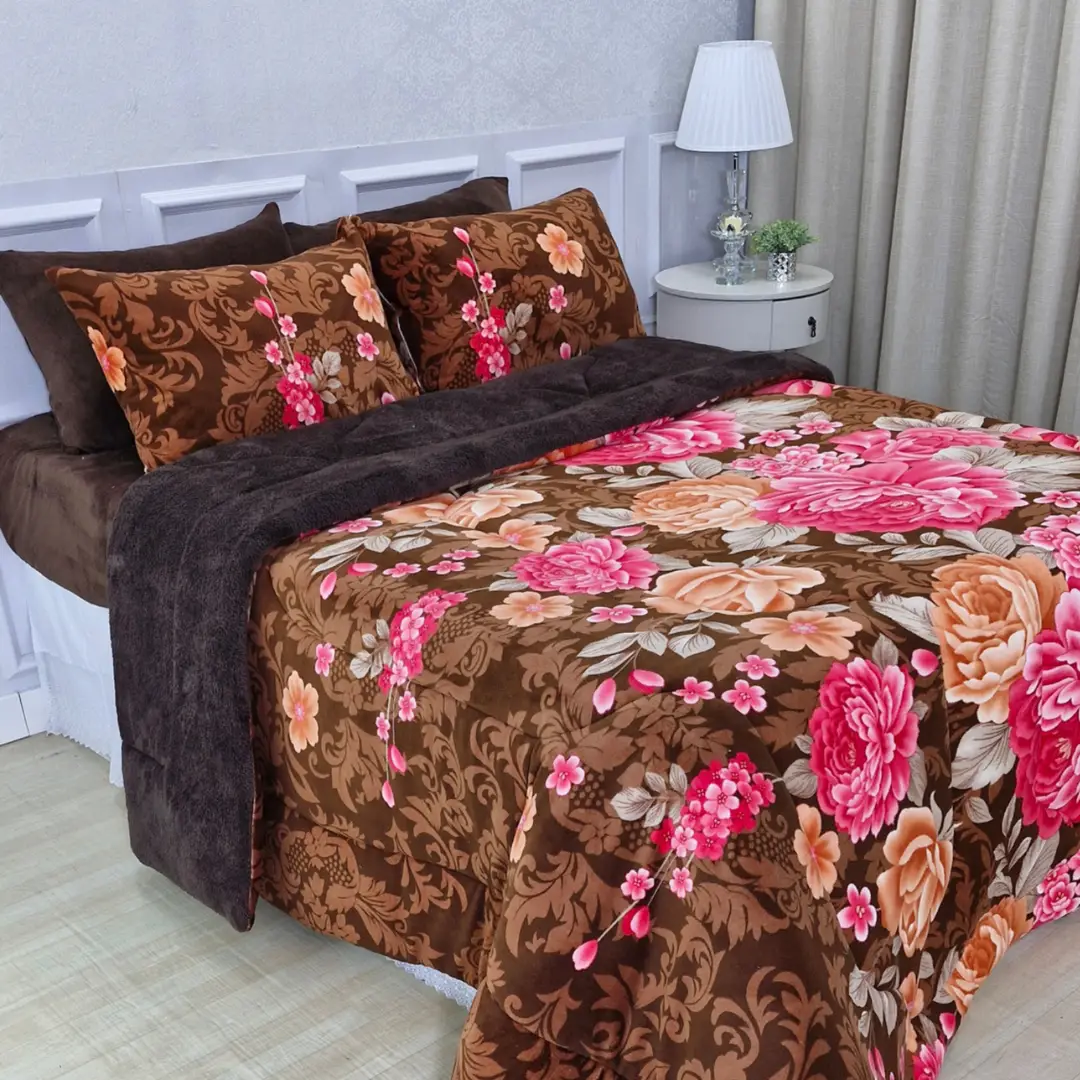 Edredom de Plush Estampado 05
