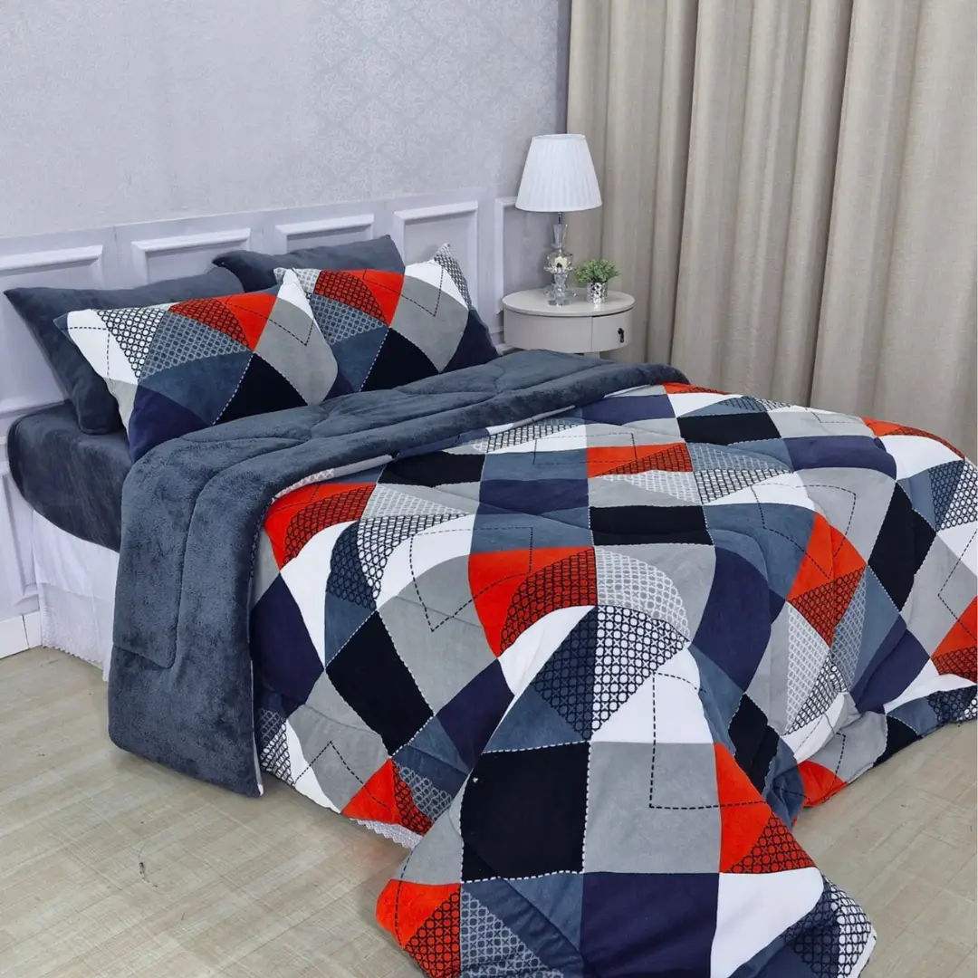 Edredom de Plush Estampado 10