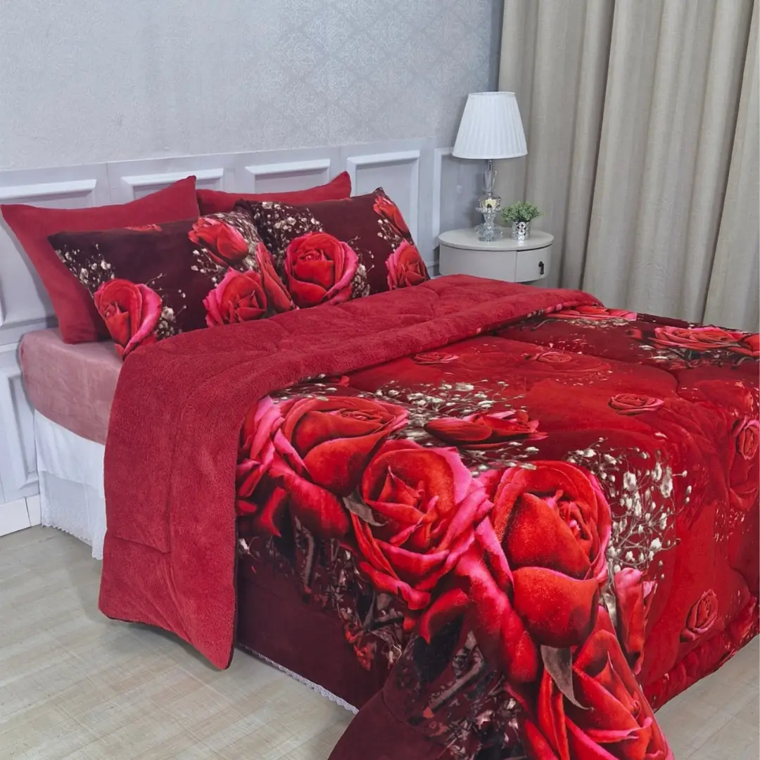 Edredom de Plush Estampado 14