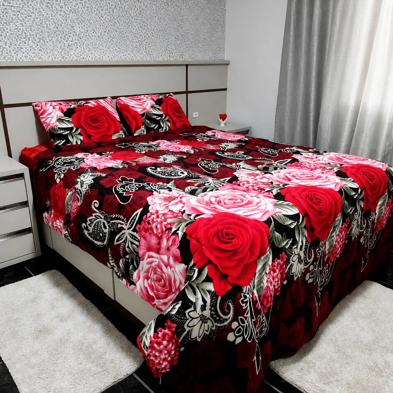 Edredon de Plush Estampado