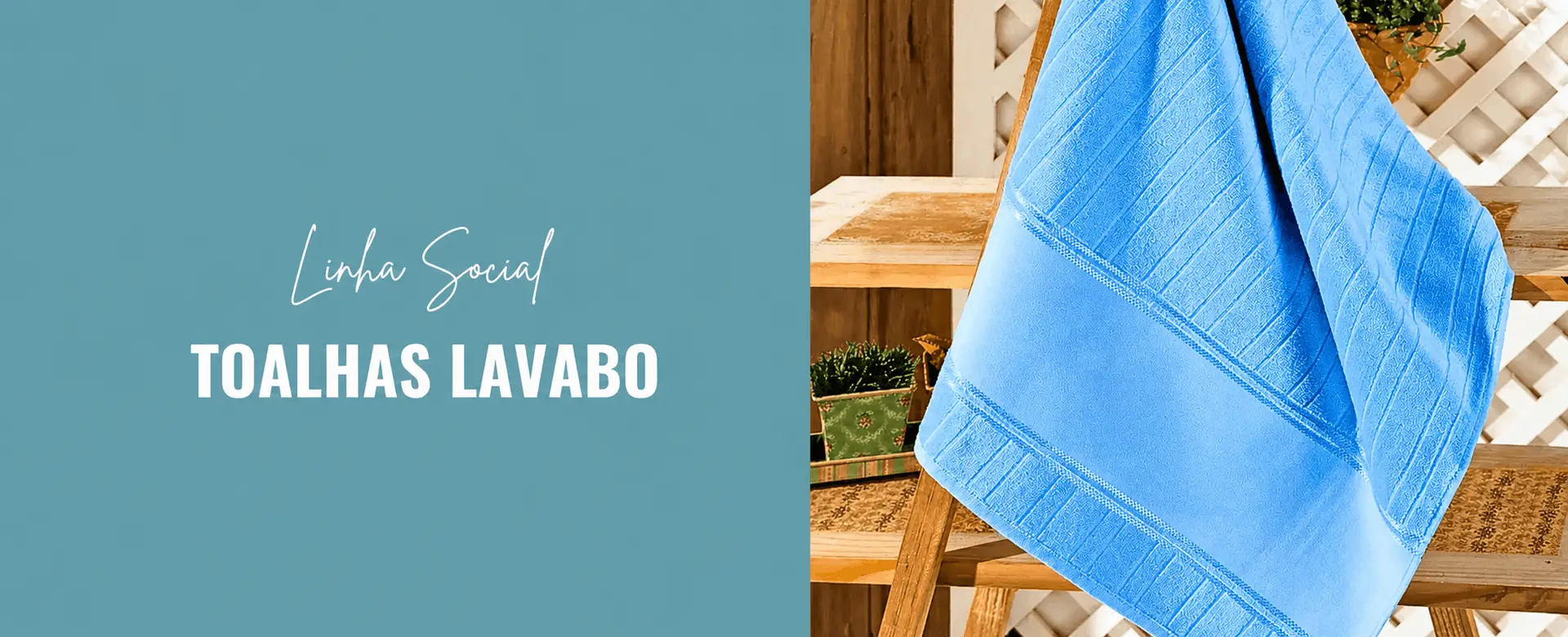 Banner Toalhas Lavabo Brumtex - Içara SC